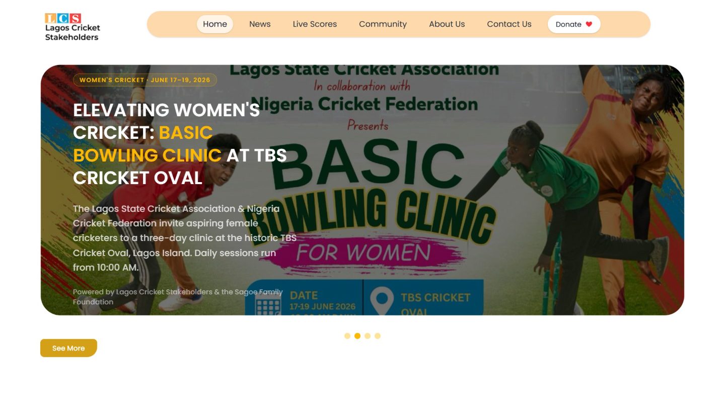 Lagos Cricket Stakeholders